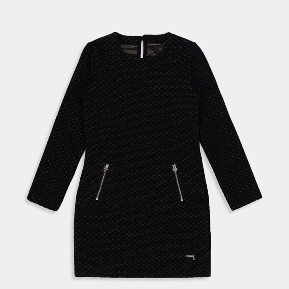 Girls Guess Black Dress